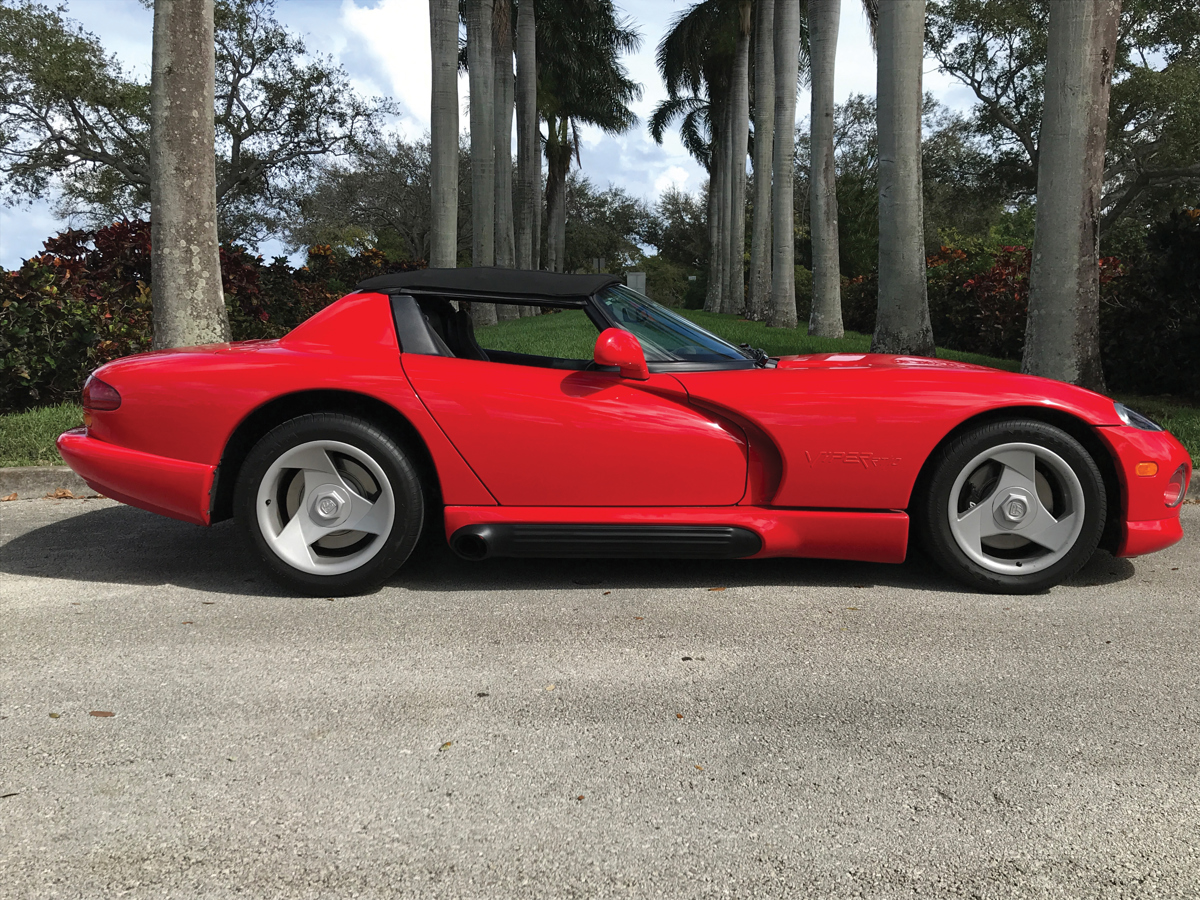 1994 Dodge Viper RT/10 offered at RM Auctions’ Fort Lauderdale live auction 2019
